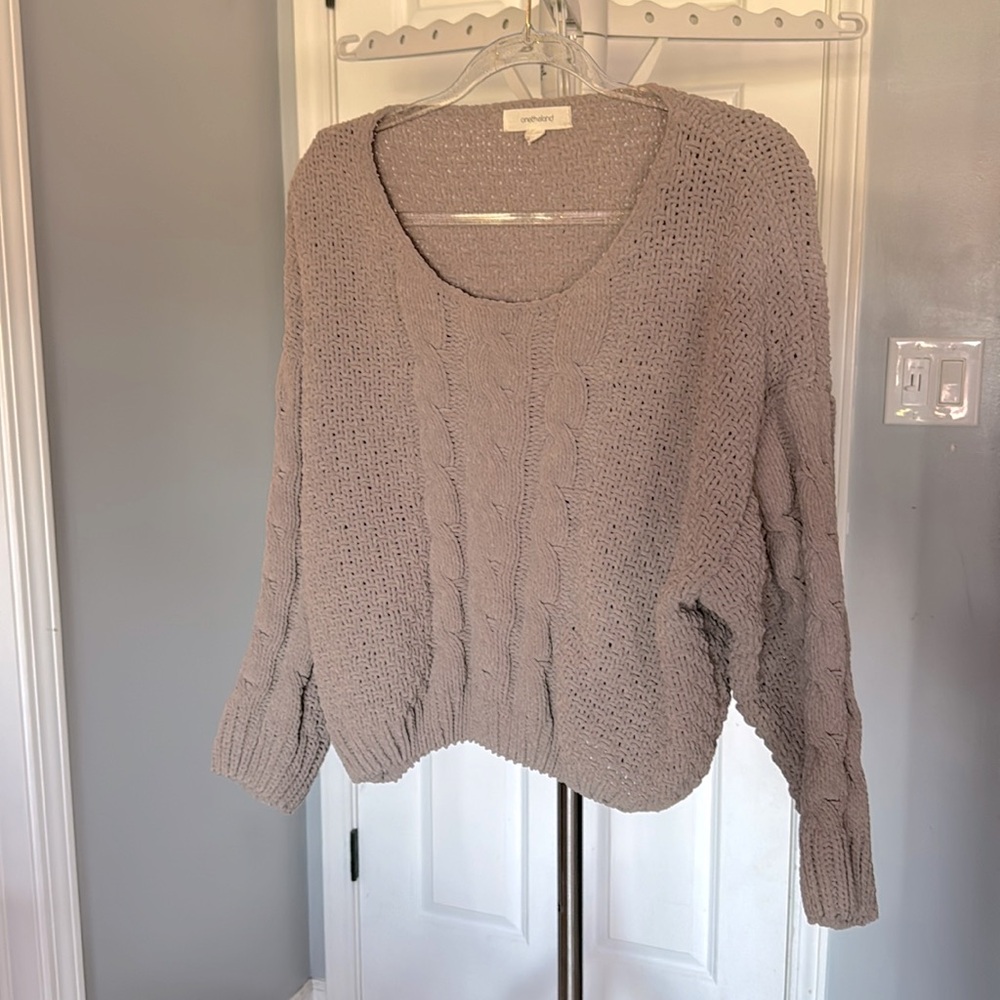 Taupe sweater